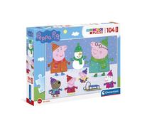 Clementoni Peppa Pig Maxi Puzzle Of 104 Pieces - Version 2 - 37 x 28.1 x 5.5 CM