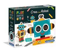 Clementoni Play Creative Creating Your Own Robot Game, Multi-Colour, 15262