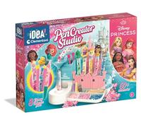 Clementoni Princess Pen Lab - Create Magical Disney Princess Pens with Inks, Decorations and Stickers for Kids 6+