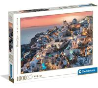 Clementoni Jigsaw Puzzle 1000 pieces, Collection, Shades of Santorini, Puzzle for Adults 14-99 Years, Made in Italy, 39885