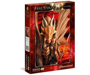 Clementoni Puzzle 1000 Pieces Anne Stokes Inner Strength 39464 Dragons