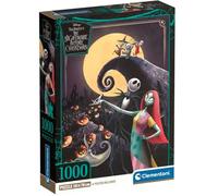 Clementoni - 37060 Jigsaw Puzzle 1000 Pieces for Adults and Children, Special Series, Night Sea Before Christmas Theme, Compact Box with Poster Included, Gift Idea for Men and Women, Made in Italy, 50