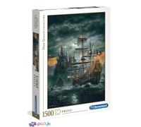 Clementoni Puzzle 1000 Pieces Pirate Ship 31682 High Quality Collection