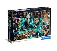 Clementoni Jigsaw Puzzle 1000 pieces, Harry Potter, Puzzle for Adults 14-99 Years, Compact Box, Made in Italy, 37048