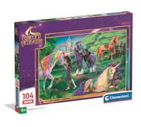Clementoni Puzzle 104 pieces Unicorn Academy, Puzzle for Kids 6+ Years, Made in Italy, 25099