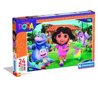 Clementoni Puzzle 24 pieces Maxi, Dora the Explorer, Puzzle for Children 3+ Years, Made in Italy, 24826