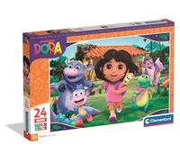 Clementoni Puzzle 24 pieces Maxi, Dora the Explorer, Puzzle for Children 3+ Years, Made in Italy, 24826