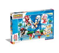 Clementoni Puzzle 24 Pieces Maxi Super Color 3-5Y (62x42cm) Assorted