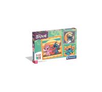 Clementoni Puzzle 3x48 Disney Stitch, Puzzle for Kids 5+ Years, Made in Italy, 25062