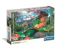 Clementoni Puzzle 500 Collection, The Old Shoe House, Compact box, Puzzle for Adults 14-99 Years, Made in Italy, 35596