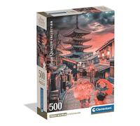 Clementoni Puzzle 500 pieces Collection, Evening in Kyoto, Compact box, Puzzle for Adults 14-99 Years, Made in Italy, 35599