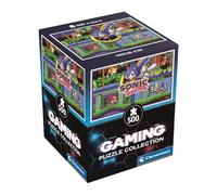 Clementoni Puzzle Cube 500 pieces Sonic - from 14 years - board game gamer collection - gift idea