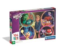 Clementoni Puzzle Inside Out 2 104 Pieces for Children 6-8 Years, Cartoon, Gift for Children, Puzzle for Children, Made in Italy, 25071
