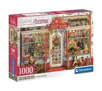 Clementoni Jigsaw Puzzle 1000 pieces, Holiday Shop, Puzzle for Adults 14-99 Years, Compact box, Made in Italy, 39997