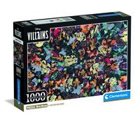 CLEMENTONI - Compact 1000 pieces - Impossible Disney Villains