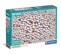 CLEMENTONI PZL 1000 IMPOSSIBLE HELLO KITTY COMPACT BOX - 37119