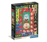 CLEMENTONI PZL 1000 RICK&MORTY -3- COMPACT BOX - 37512