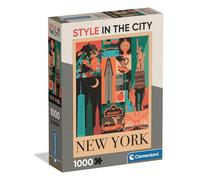 CLEMENTONI PZL 1000 STYLE IN THE CITY NEW YORK COMPACT BOX- =2024= - 37116