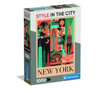 CLEMENTONI PZL 1000 STYLE IN THE CITY NEW YORK COMPACT BOX- =2024= - 37116