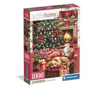 CLEMENTONI - PZL 1000 XMAS COLL.CHRISTMAS BY THE FIRE - 37127