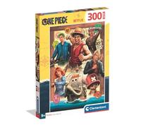 Clementoni Super One Piece Puzzle for Children from 9 Years, 300 Pieces, Dimensions 48.5 x 33.5 cm, Logical and Manual Development, Activity without Screen, Gift Idea for Children