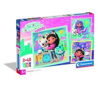CLEMENTONI PZL 3X48 GABBY'S DOLLHOUSE 2026-25002