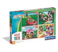 CLEMENTONI PZL 4 IN 1 MICKEY MOUSE CLUB HOUSE 2026-21755