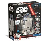 Clementoni R2-D2 Robot - Star Wars Inspired Buildable Robot with LED Lights, Sounds, and Coding App for Kids 8+