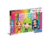 Clementoni - 20342 - Supercolor Puzzle Brilliant Rainbow High - 104 Pieces - Jigsaw Puzzle For Kids Age 6