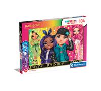 Clementoni Rainbow High Puzzle Of 104 Pieces - Version 3 - 48.5 x 33.5 CM