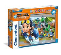 Clementoni Rusty Rivets Supercolor Jigsaw Puzzle, 104 Pieces, 23721