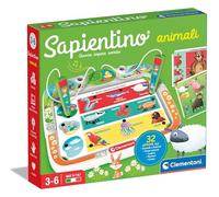 Clementoni Sapientino Animals Educational Game with Talking Pens Children 3-6 Years with 16 Cards and More than 32 Activities to Discover the Wildlife, Made in Italy, Italian Language, 16474