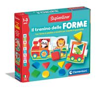 Clementoni Sapientino Montessori - Der Zug der Formen - Lernspiel 1 Jahr, Flashc