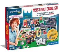 Clementoni Sapientino-Mystery English, Educational 6 Years for Learning, Path Game, English for Children-Made in Italy, Multicoloured, 16642