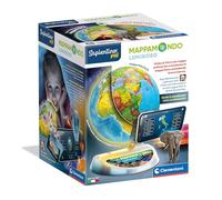 Clementoni Sapientino Più - Illuminated Globe, Educational Game for Children from 7 Years and Older, Educational Globe 22 cm with Dedicated App in Augmented Reality, Made in Italy, Italian Language,