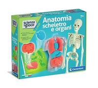 Clementoni Science and Game Lab: Anatomy Skeleton and Organs, Science Game for Children from 7 Years to Discover the Human Body, Made in Italy, Italian Language, 19414
