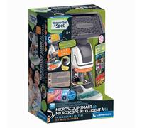 Clementoni Science and Play - Digital and Analog Microscope - Includes WiFi and Camera - with Digital Blades - Ages 8 and Above