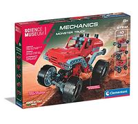 Clementoni- Science Museum Mechanical Lab: Monster Truck STEM Construction Kit, Build 10 Models! (8+ Years)
