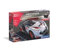 Clementoni- Science Museum Mechanics Hypercar Kit for Kids & Adults: Build Your Own Racing Car (8 Years+)