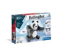 Clementoni- Science Museum Rolling Bot Panda Kit for Kids: Build Your Own Educational Robot Toy, Educational Stem Learning Kit (8+ Years)