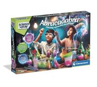 Clementoni Science & Play Abracadabra Potion Lab, STEM Toy for Kids, Real Chemistry Experiments with Mini Cauldron, Ages 8+, Made in Italy, English Version, 75179