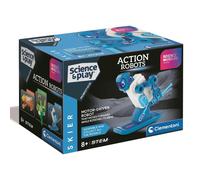 Clementoni Science & Play: Action Robots - Skier STEM Toy Age 8+
