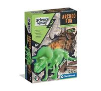 Clementoni Science&Play Dig & Discover- Triceratops, Dino Kit for Kids 6+, Made in Italy, 75125