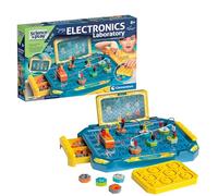 Clementoni- Science & Play: Electronic Lab Kit for Kids, Educational STEM Experiment Set for Learning Electronics and Circuitry, Build, Experiment, and Discover Science in a Fun Way (8+ Years)