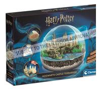 Clementoni Science & Play HARRY POTTER Hogwarts Castle Terrarium Kit, STEM Toy, Build a 3D Plaster Castle & Grow a Living Enchanted Habitat, Ages 8+