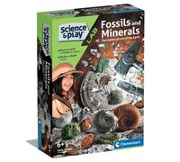 Clementoni Science & Play Lab: Fossils & Minerals STEM Set Age 6+