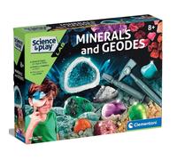 Clementoni Science & Play Lab: Minerals & Geodes STEM Set Age 8+