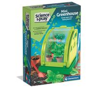 Clementoni Science & Play Lab: Mini Greenhouse STEM Set Age 7+