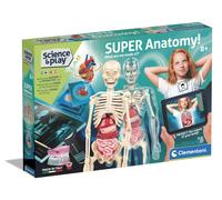 Clementoni Super Anatomy Educational Toy Clear Kids