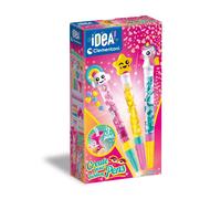 Clementoni Set-Idea-Small Kit Lab Fantasy-Creative Toys, Laboratory, Coloured, Personalised Pens Girls, Art and Crafts for Kids 6 Years, 18827, Multicolour